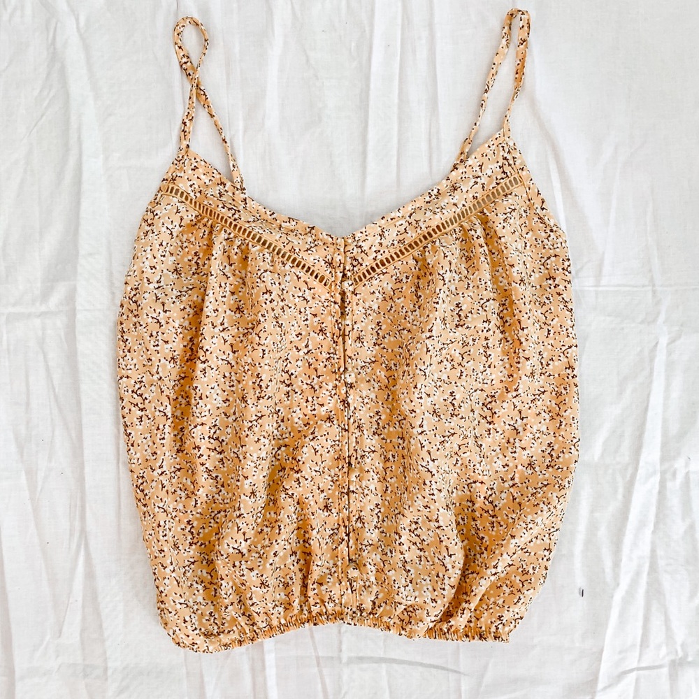 Sienna Sky Yellow floral tank